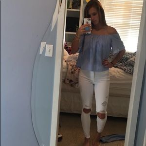 Off the shoulder EXPRESS Top